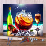 Peinture par Numéros Cocktail Sangria Estivale Délice Rafraîchissant