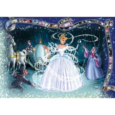 Peinture par numéro Disney Cendrillon - Conte de fées magique