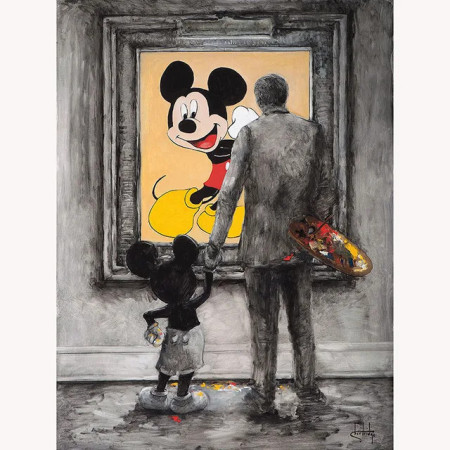 Peinture par numéro Disney Mickey Mouse - L'Immortel Inspirateur