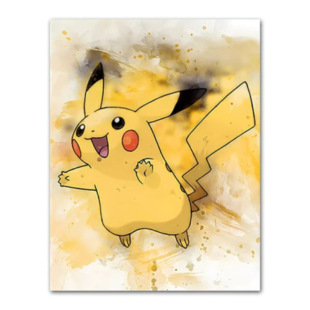 Peinture par Numéros Pokémon - Pikachu Foudroyant