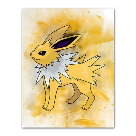 Peinture par Numéros Pokémon - Goupix Solaire