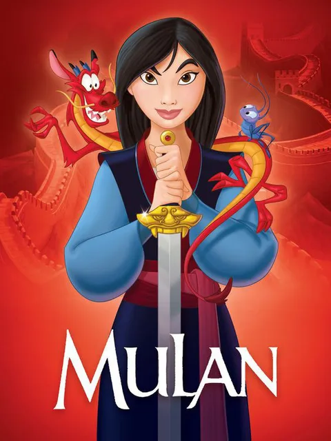 Peinture à numéros Disney - Mulan l'intrépide guerrière légendaire